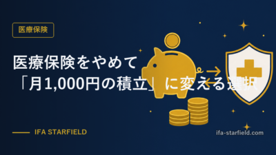 医療保険をやめて「月1,000円の積立」に変えるという選択|入院日額の損益分岐点